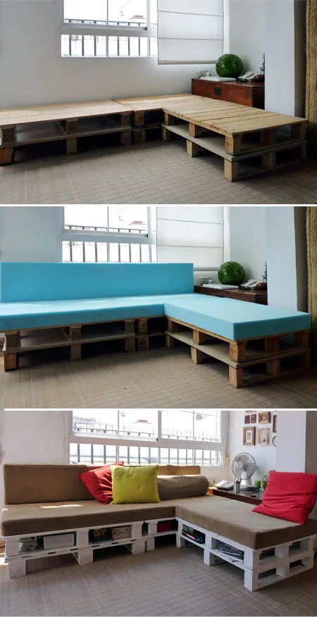 Sáng tạo với đồ nội thất bằng pallet (Phần 2)